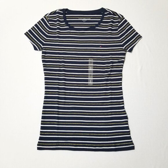 Tommy Hilfiger Women's Top NWT T-Shirt‎ - Picture 1 of 8